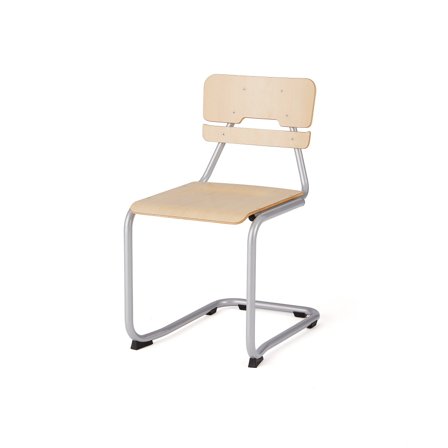 Klassenzimmerstuhl LEGERE II, H 450 mm, Birke