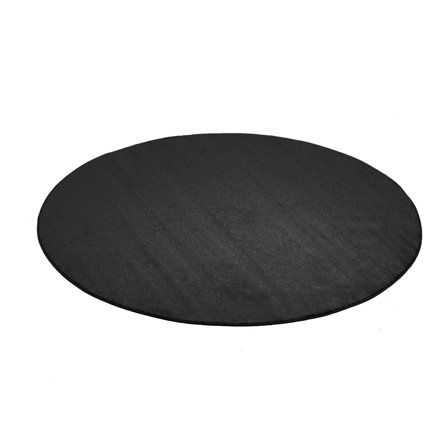 Teppich KALLE, Ø 1500 mm, dunkelgrau