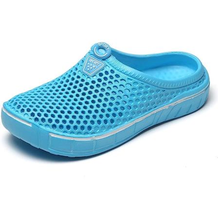 Unisex Tøfler Clogs Sko Casual Sandaler Hurtigtørkende Lyseblå