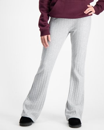 LMTD NLFLUNNE BOOTCUT PANT Gris Pantalons Fille - Kids Brand Store