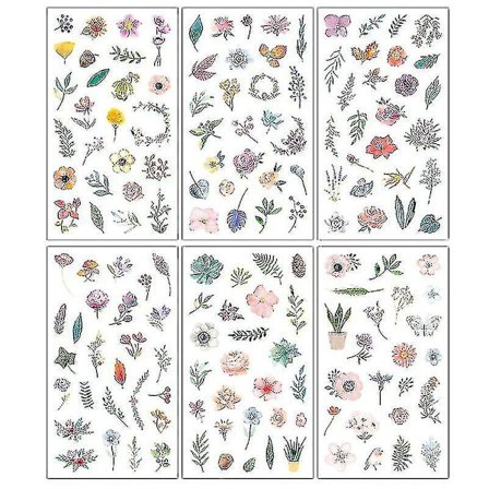 Søte Klistremerker Planteklistremerker For Sykkeldekaler