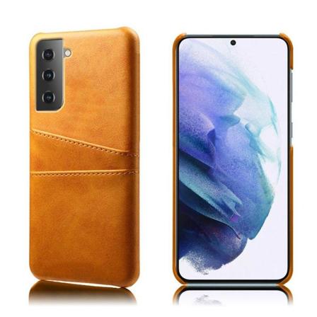 Dual Card Samsung Galaxy S21 Plus 5G kotelot - Oranssi Orange