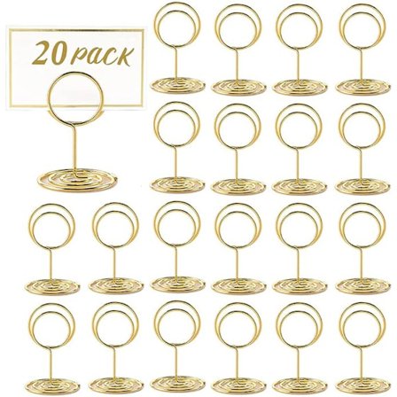 20 stk. bordnummerholdere til bryllup Ph