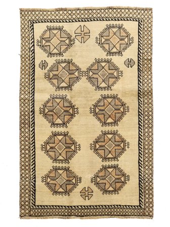 120X194 Tappeto Ghashghai Orientale Arancione/Marrone (Lana, ) Carpetvista