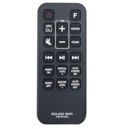 Ny Akb74815376 Ersättningsfjärrkontroll Passar För Lg Trådlös Soundbar