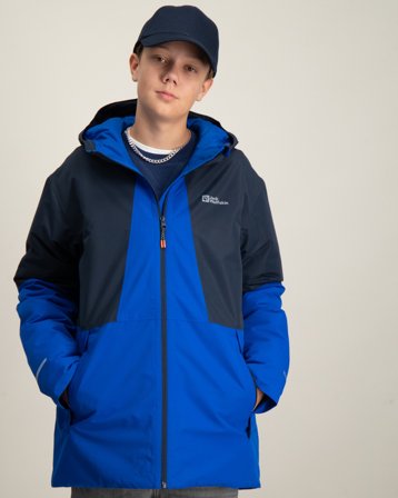 Jack Wolfskin ACTAMIC 2L INS JACKET K Blå Jackor Kille - Kids Brand Store