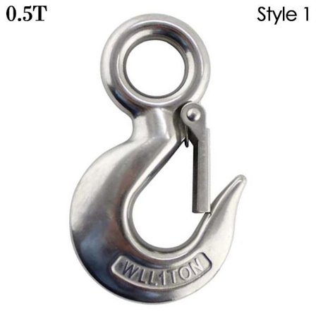 Kiipeilyvarusteiden karbiinihaka, turvakoukku 0,5 TSTYLE 1 STYLE 1