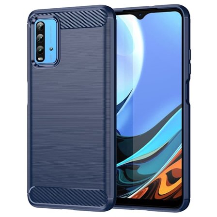 Carbon Flex Xiaomi Redmi 9T / Xiaomi Poco M3 / Xiaomi Redmi 9 Power / Xiaomi Redmi Note 9 skal - Blå