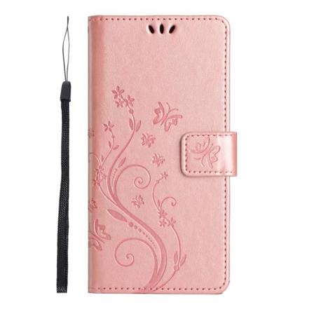 1 kpl Puhelimen kotelo Yhteensopiva Samsung Galaxy A14 5G / A14 4G Kotelo ja näytönsuoja, Flip Wallet Puhelimen kotelo Kansi - Vaaleanpunainen
