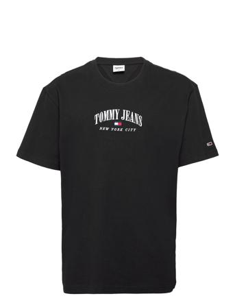 Tjm Clsc Small Varsity Tee T-shirt Sort Tommy Jeans