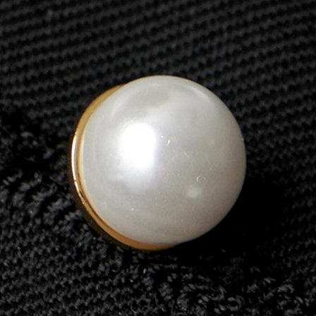 Aranyszínű, gyöngyvégű hajtókatű for Men