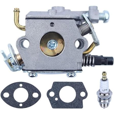 Adefol Forgasser med tennplugg Kompatibel med Husqvarna 123 223 322 323 325 326 327 123L 223L 323L Trimmer