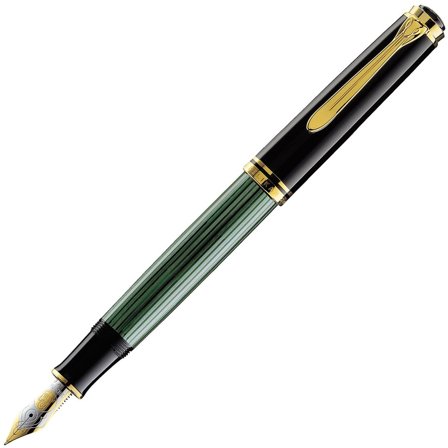 Souverän M1000 Fountain Pen Black/Green Fine