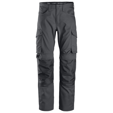 Snickers Workwear 6801 Arbetsbyxa stålgrå, knäskyddsficka Stålgrå, Kläder