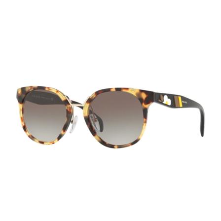 Prada Solglasögon PR 17Ts brun, Dam Solglasögon, Dam, Storlek: ONE SIZE