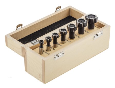 PELA 170676 T-spårsfräs 7 delar, Maskintillbehör & förbrukning