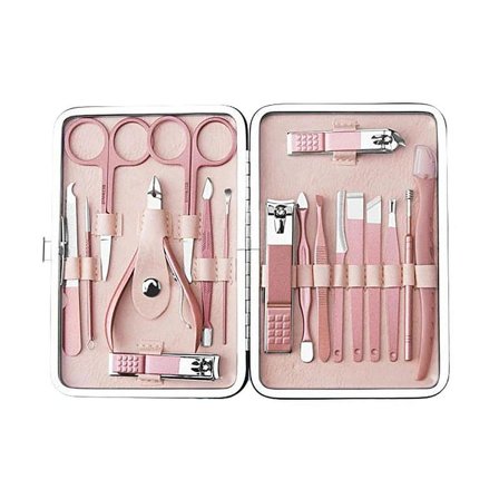 UNIQ 18-i-1 Manicure Sæt Guld, Makeup, Negletilbehør, Manicuresæt