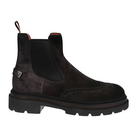 Santoni Blockage Chelsea Støvler Brun, Herre, Størrelse: 42 EU