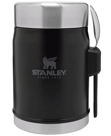 Stanley Classic Food Jar + Spork 0,4L Matte Black