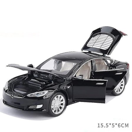 1:32 Tesla Model X Model 3 Model S Model Y Legering Bilmodell Diecasts Lekebil Lyd Og Lys Barn Leker Til Barn Gaver Gutter Leker