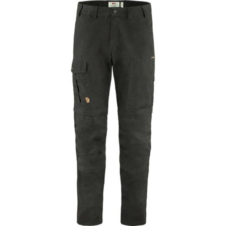 Fjällräven Men's Karl Pro Zip-off Hose in Dark Grey/Grau, G-1000 | Size: 60
