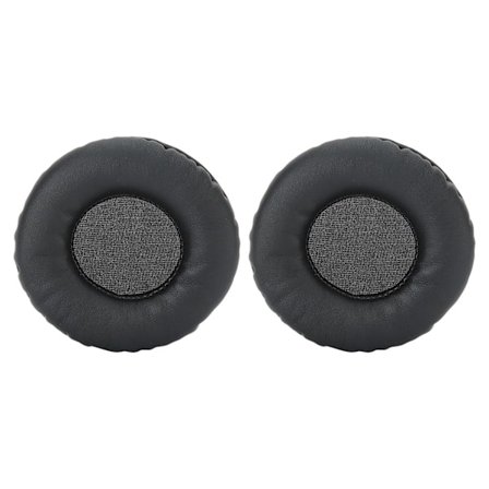 75MM Kuulokkeiden Universaalit Korvatyynyt Korvaavat Kuulokkeiden Vaahtomuovipehmusteet Musta