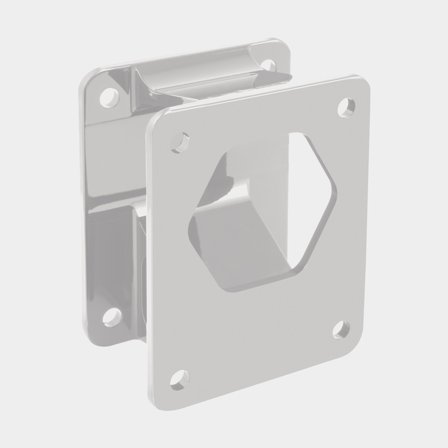 Välikappale Minn Kota Setback Bracket, 3" (7,6 cm), valkoinen, sopii Raptor