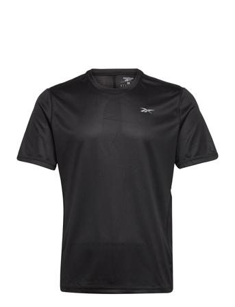 Re Ss Speedwick Tee Black Reebok Performance