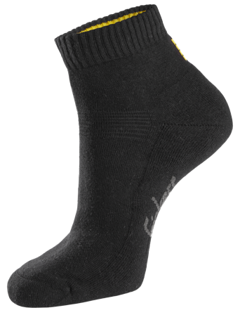 Snickers Workwear 9221-0400 Strumpa 3-pack, svart 45-48, Arbetskläder