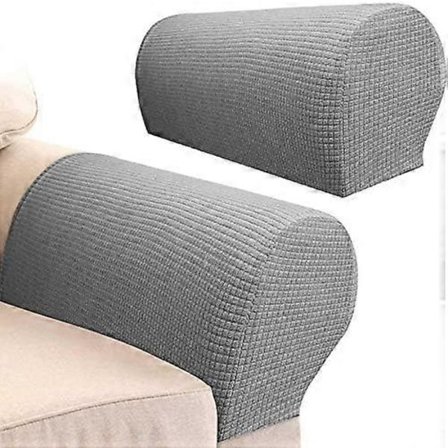 Sofa Armlænsbeskyttere til lænestole, sofaer, skridsikker lænestol, 2 stk./sæt armlænsovertræk strækbar stol sofa armbeskytter strækpasform
