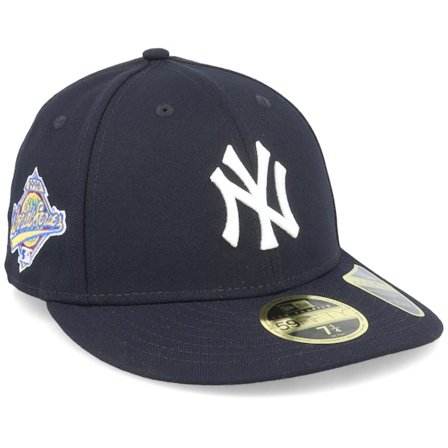 New Era - Azul fitted Gorra - Hatstore Exclusive x New York Yankees Poly 59FIFTY Low Profile Navy Fitted @ Hatstore