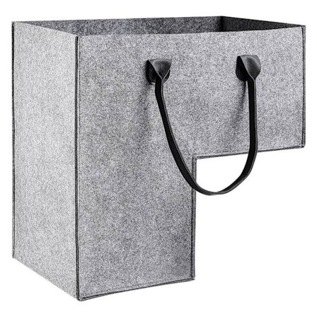 Portaiden säilytysjärjestäjä, kokoontaitettava portaiden säilytyskassi tilaa säästävä portaikon säilytysjärjestäjä nahkakahvoilla, L-muotoinen 