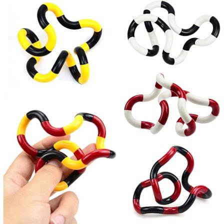 Hand Tangles Fidget Toy, Twisted Decompression Toy, Freely Rotati