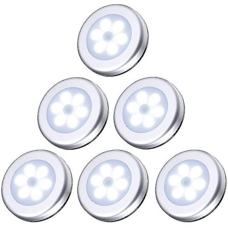 Pack Motion Detector Lamp. Closet Lamp. Led Sensor Lights. Powered By Battery