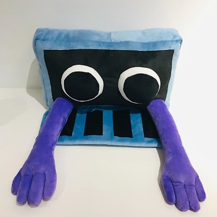 Lila Vent Monster Robloxed Plyschdocka Cartoonfigur Spel Rainbow Friends Långa Hand Tv Monster Leksaker Ny (FMY)