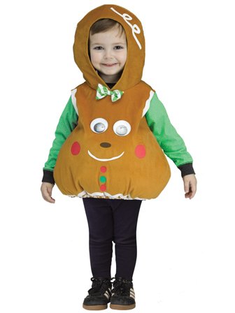 Peberkagekostume Googly Eyes Børn