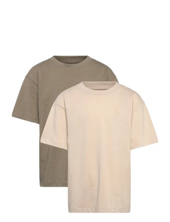 Minymo | T-Shirt Ss Loose Fit (2-Pack) | 98