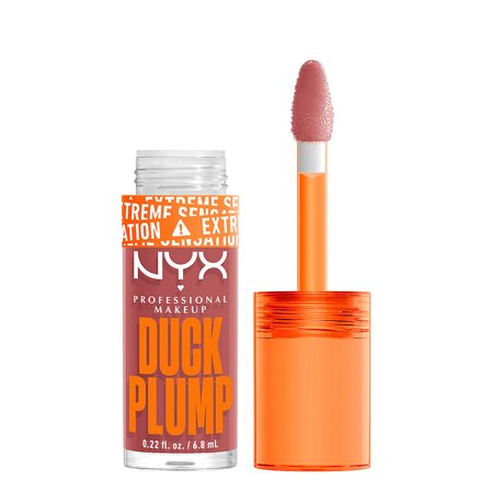 NYX PROFESSIONAL MAKEUP Duck Plump Nude Swings 03, Makeup, Læber, Lipgloss