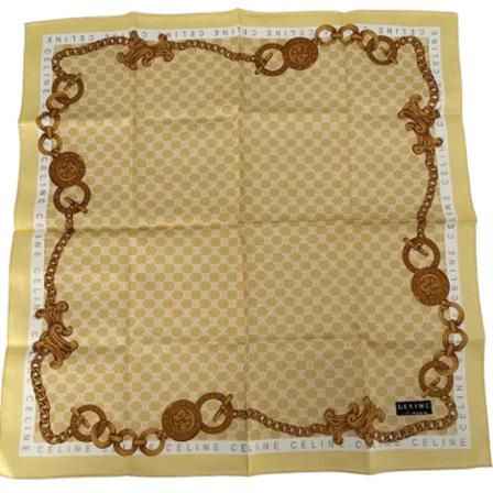 Celine Vintage Pre-owned Stof trklaeder Gul, unisex Vintage Accessories, Størrelse: ONE Size