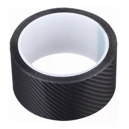 Dørtrinsbeskytter Ridsefri Akryl Kulfiberstil Dørkantsbeskyttelsesfilm Universal til Bil