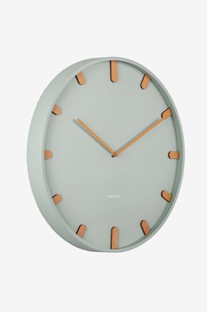 Karlsson - Veggklokke Grace - Grå - Veggklokker & bordklokker - Fra Homeroom