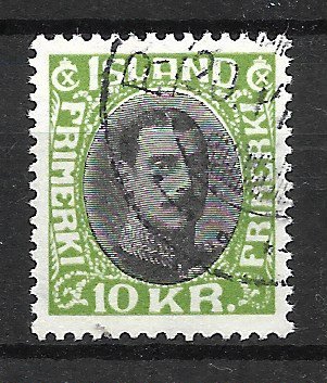 Island 1931 - AFA 166 - Stemplet