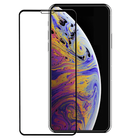 iPhone 12 Pro Max 5-PACK Skärmskydd Carbon-fiber 9H 0,3mm