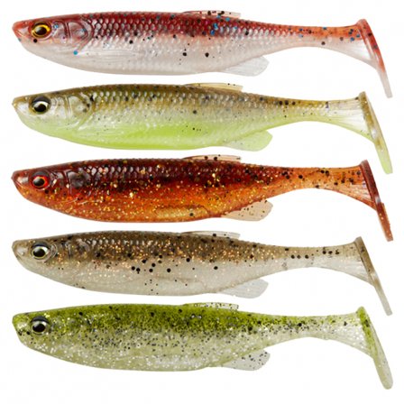 Savage Gear Fat Minnow T-Tail 13cm, 20g (5pcs) Clearwater Mix