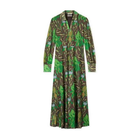 Kyra & Ko Kyra Jurk , Bruin , Dames , Maat: XL