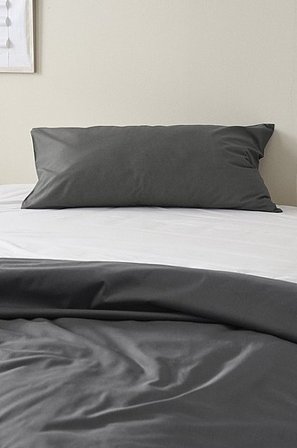 Jotex - Örngott 50x90 Cm Ekologisk Grå ZACK - Köp Örngott hos Jotex