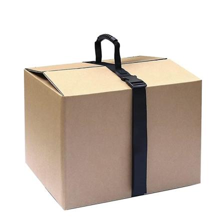 3 st korsformade bärremmar med handtag halkfria spännband justerbart bälte kraftig bagage surrningsrem
