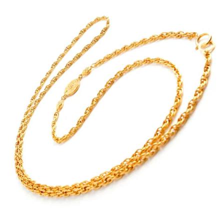 Chanel Vintage, Pre-owned Metal necklaces Geel, Dames, Maat:ONE Size