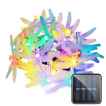 Sähköinen leppäkerttu-aurinkovalo ulkokäyttöön, LED-puutarhavalo, vedenkestävä