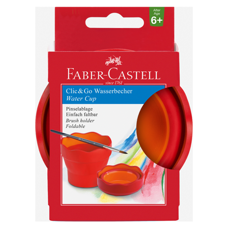 Faber-Castell Tasse à eau Rouge